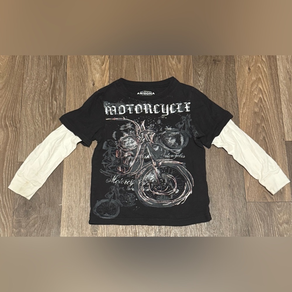 Arizona Jean Company Kids Motorcycle Shirt Size Medium